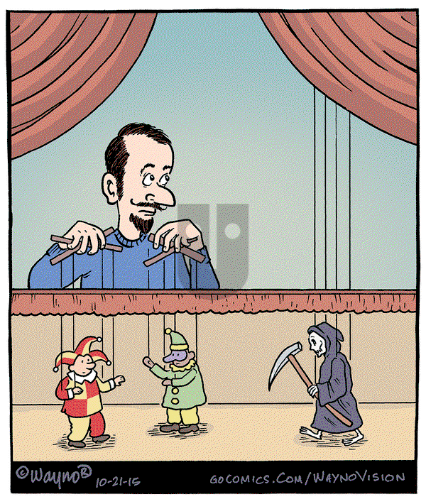 WaynoVision on Wednesday October 21, 2015 Comic Strip