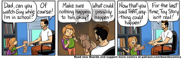 Beardo on Saturday September 20, 2025 Comic Strip