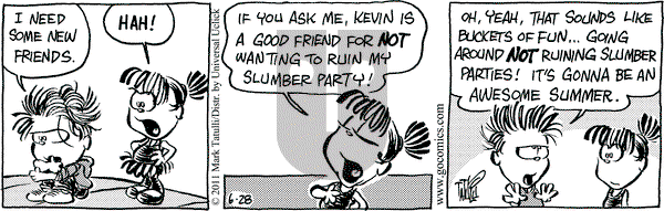 Heart of the City - Tuesday June 28, 2011 Comic Strip