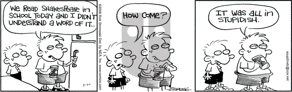 Soup to Nutz - Old on Thursday March 20, 2008 Comic Strip