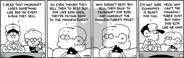 FoxTrot on Wednesday June 18, 2003 Comic Strip