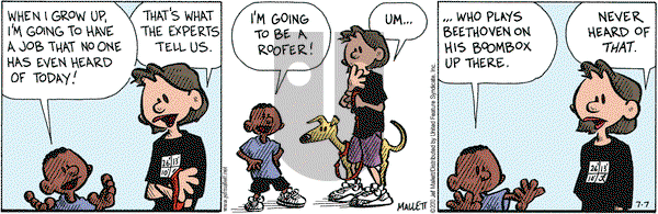 Frazz on Wednesday July 7, 2010 Comic Strip