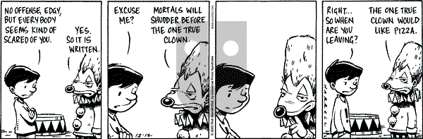 Big Top on Thursday December 12, 2002 Comic Strip