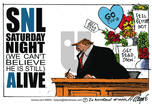 Henry Payne on Monday October 19, 2020 Comic Strip