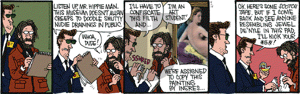 Monty on Saturday April 14, 2012 Comic Strip