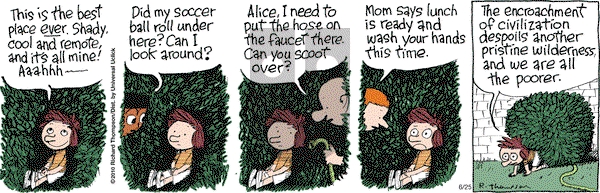 Cul de Sac on Thursday June 25, 2015 Comic Strip