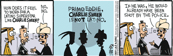 La Cucaracha - Friday March 18, 2011 Comic Strip