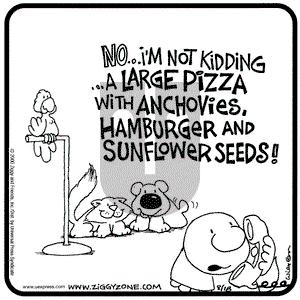 Ziggy on Friday August 18, 2000 Comic Strip