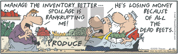 Frank and Ernest - Wednesday April 21, 2010 Comic Strip