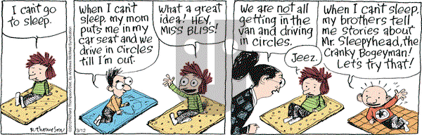 Cul de Sac on Wednesday March 12, 2025 Comic Strip
