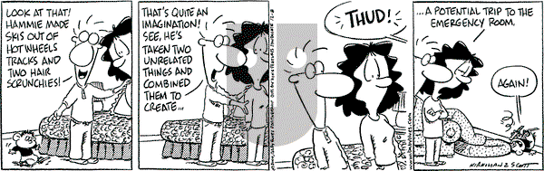 Baby Blues on Friday December 8, 2000 Comic Strip