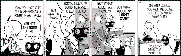 Cow and Boy Classics on Monday July 31, 2006 Comic Strip