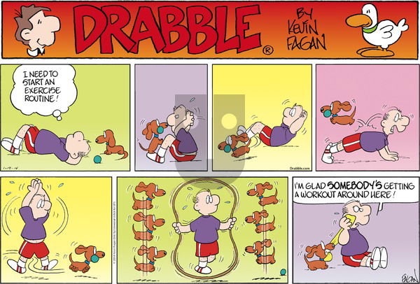 Drabble on Sunday January 19, 2014 Comic Strip