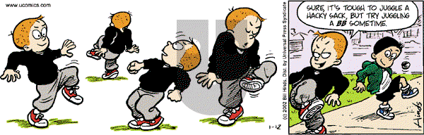 Cleats - Saturday January 12, 2002 Comic Strip