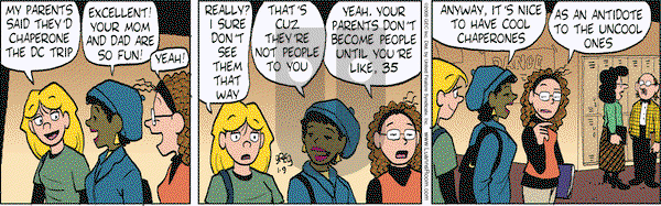 Luann on Friday January 9, 2009 Comic Strip