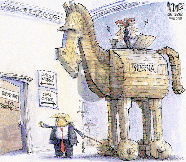 Matt Davies on Wednesday May 17, 2017 Comic Strip