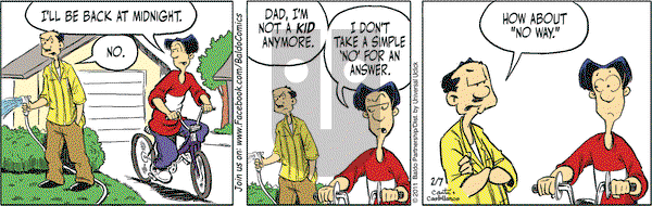 Baldo on Monday February 7, 2011 Comic Strip