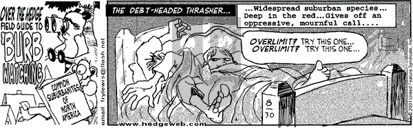 Over the Hedge on Thursday August 30, 2001 Comic Strip