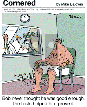 Cornered on Wednesday February 16, 2011 Comic Strip