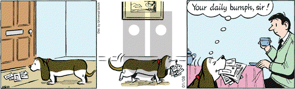 Fred Basset on Tuesday January 8, 2013 Comic Strip