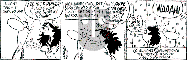 Baby Blues - Wednesday October 2, 1991 Comic Strip