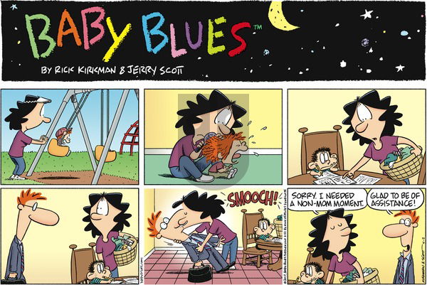 Baby Blues on Sunday April 2, 2017 Comic Strip