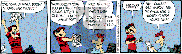 The Buckets on Friday January 24, 2014 Comic Strip