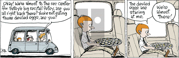 Cul de Sac on Thursday June 13, 2013 Comic Strip