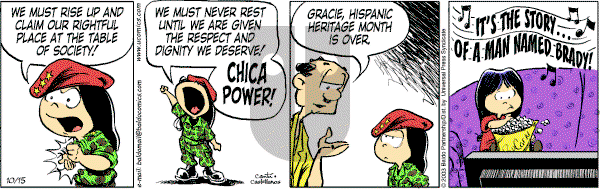 Baldo - Wednesday October 15, 2003 Comic Strip