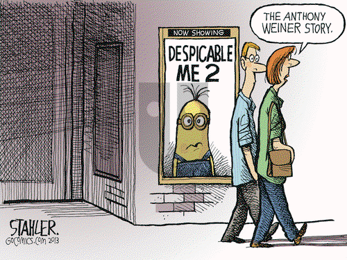 Jeff Stahler on Thursday July 25, 2013 Comic Strip