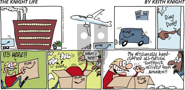 The Knight Life on Sunday April 28, 2019 Comic Strip