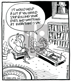 Reality Check on Tuesday March 16, 1999 Comic Strip
