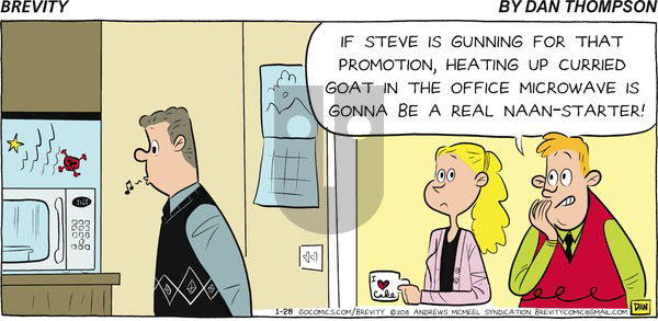 Brevity on Sunday January 28, 2018 Comic Strip