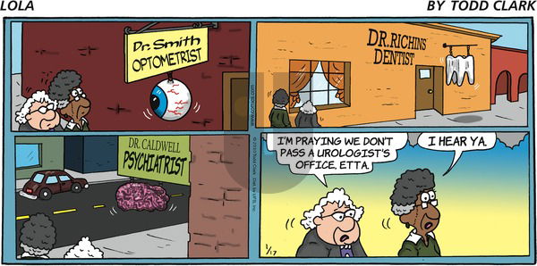 Lola on Sunday January 17, 2010 Comic Strip