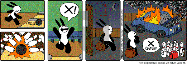 Buni on Friday June 10, 2016 Comic Strip