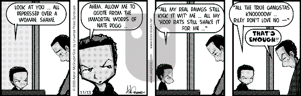 The Boondocks on Monday June 16, 2008 Comic Strip