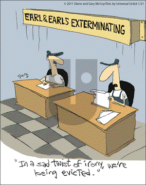 The Flying McCoys on Friday January 21, 2011 Comic Strip