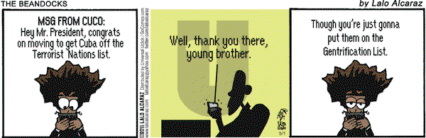 La Cucaracha on Friday May 1, 2015 Comic Strip