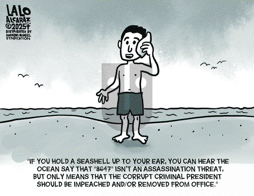 Lalo Alcaraz on Tuesday May 20, 2025 Comic Strip