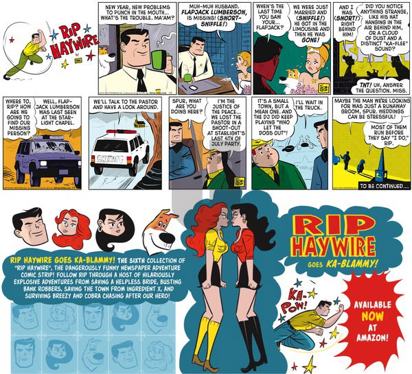 Rip Haywire on Sunday January 17, 2016 Comic Strip