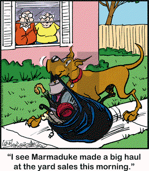 Marmaduke on Saturday December 6, 2014 Comic Strip