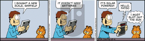 Garfield on Friday October 4, 2013 Comic Strip