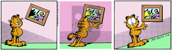 Garfield on Friday July 16, 1993 Comic Strip