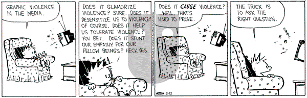 Calvin and Hobbes on Wednesday February 12, 2025 Comic Strip