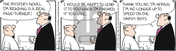 The Born Loser on Thursday January 26, 2012 Comic Strip