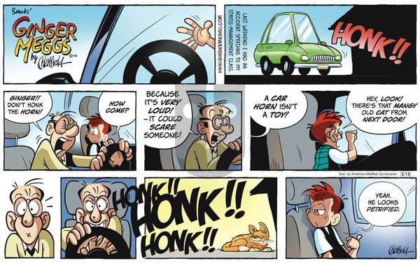 Ginger Meggs on Sunday March 16, 2025 Comic Strip