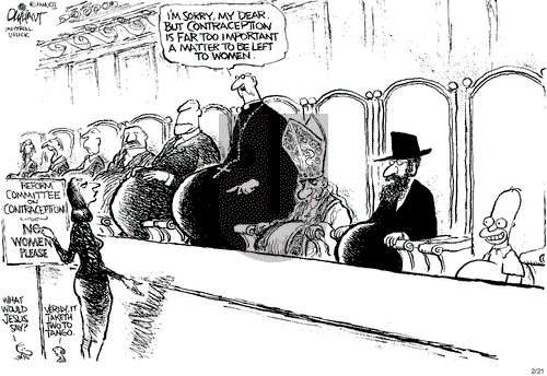 Pat Oliphant on Tuesday February 21, 2012 Comic Strip