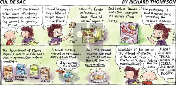 Cul de Sac on Sunday June 18, 2017 Comic Strip