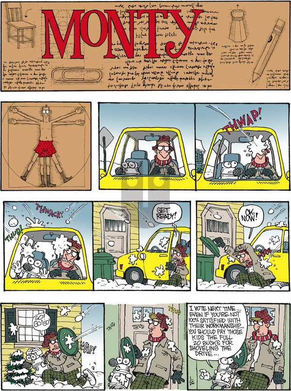 Monty on Sunday January 26, 2020 Comic Strip