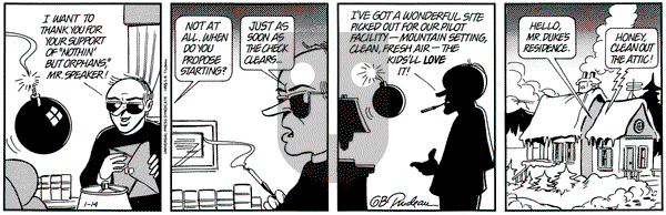 Doonesbury on Saturday January 14, 1995 Comic Strip
